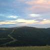 View to Honeck and other tops of Vosges