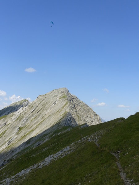 View to top of Gartnerwand