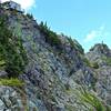 Park Butte Lookout, and human spire