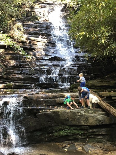 First waterfall