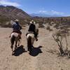 Cachi Mountain behind - just over the first pass.