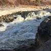 An impressive section of rapids above Auger Falls