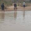 Be prepared for bit of wading to get to the Santa Elena Trail.