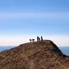 Hikers on the summit of Strawberry Mountain