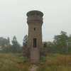 The historic tower commemorating the friendship of Seth Bullock and President Theodore Roosevelt on the top of Mount Roosevelt