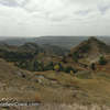 Views into the badlands from the Big Plateau Trail