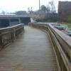 Footbridge under I-85 on West Ellerbee Creek Trail