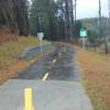 West Ellerbee Trail entrance at Broad Street