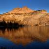 Mount Hoffman and May Lake in early morning