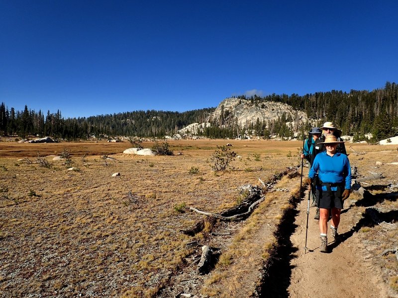 On the John Muir Trail near Sunrise High Sierra Camp