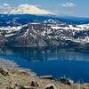 Mt Adams and Spirit Lake from Harry’s Ridge