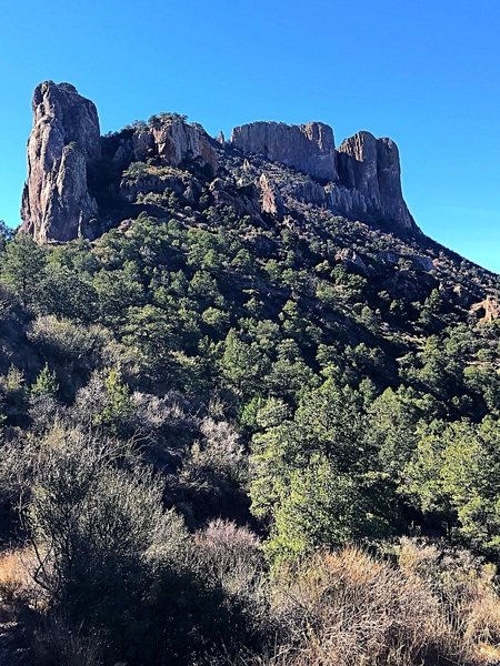 View from The Lost Mine Trail.