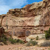 You can see how water has carved its way into the sandstone over millions of years through different layers of rock creating beautiful turns in Grand Wash