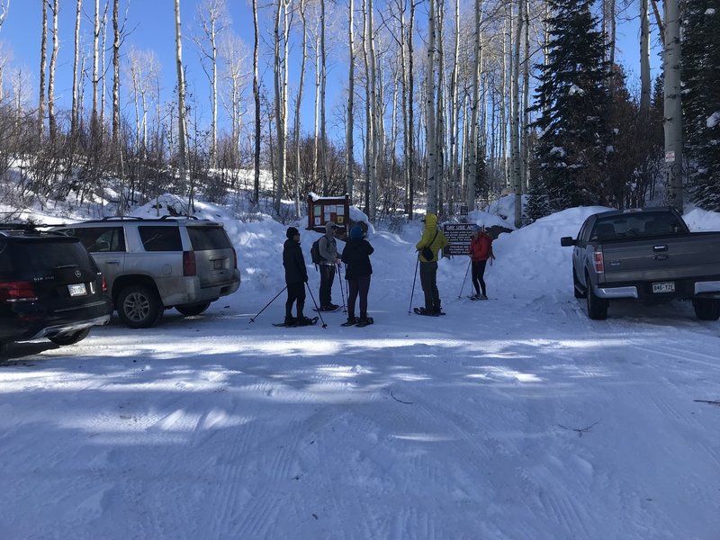 East Lake Creek Trailhead.