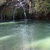 Waterfall at about the halfway point on Pittsburgh-Cincinnati trail