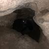 Some tight but not too difficult crawl spaces leading between the accessible rooms within the cave. Dress appropriately and bring adequate lighting as it gets dark and warm the deeper you go.