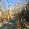 Trolley Trail in Auburn Valley State Park.