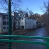 A view from the bridge on Yorklyn Bridge Trail.