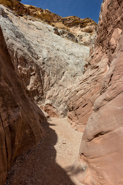 Bell Canyon is narrow at times, but always easily negotiable