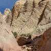 This Navajo Sandstone formation almost looks like a foot with toes