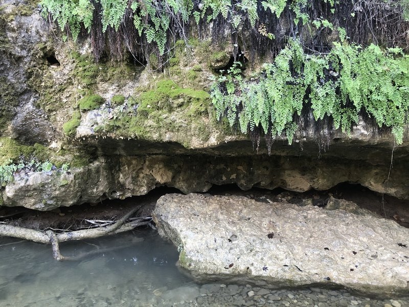 Trickling waterfall