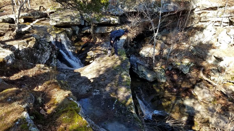 Hole in the Rock Falls (Upper and Lower)