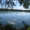 The view across Waboose Lake