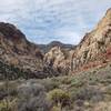 Looking into Oak Creek Canyon