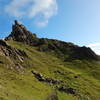 Quiraing climbing towards the Needles