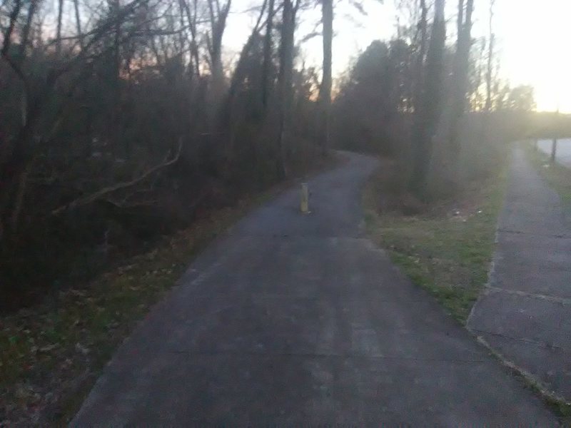 Trailhead at Hwy 55/Alston Avenue