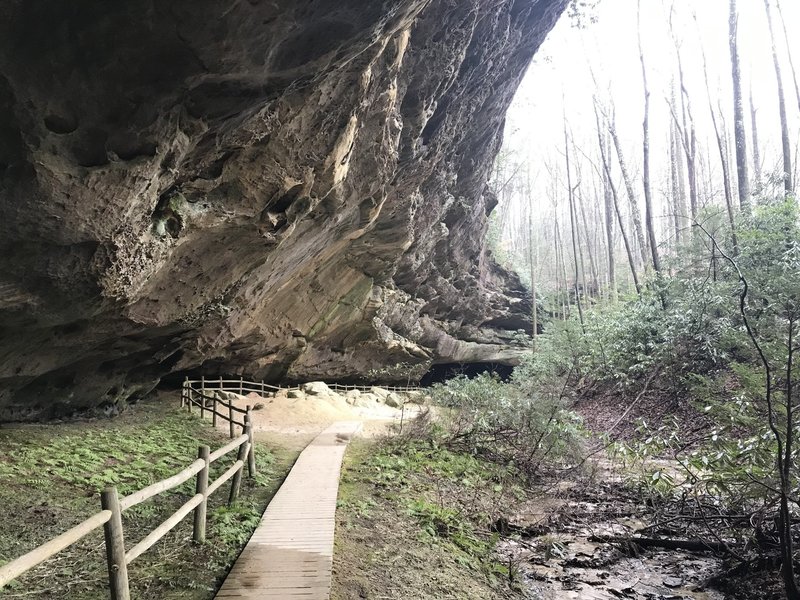 Hazard Cave - Magnificent Sandstone Structure.