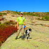 Who knew?  Dogs on leash are allowed on all Acadia NP trails!