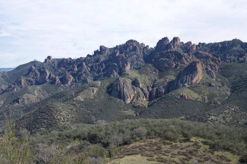 Views of the High Peaks from the Prewett Point Trail.