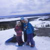 Snowshoers on Melville Lookout (D7).