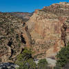 Capitol Gorge from the Golden Throne Trail