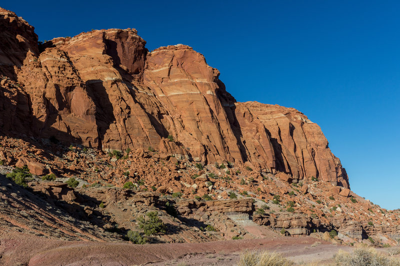 Meeks Mesa Cliffs from Chimney Rock Trail