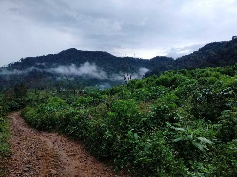 Mountain village view