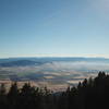 View east from Indian Rock to Grande Ronde Valley and the Wallowa Mountains
