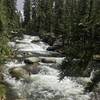 Middle Tensleep Creek Waterfall