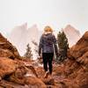 Snowy day in Garden of the Gods