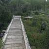 Cute bridge along the way to She Lake