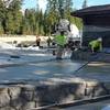 The new trailhead with 51 parking spots, completed just before the snows in late 2018 has a vault toilet, information kiosk, rock walls and a picnic tables. Photo by Knud Martin, Western Federal Lands Highway Division