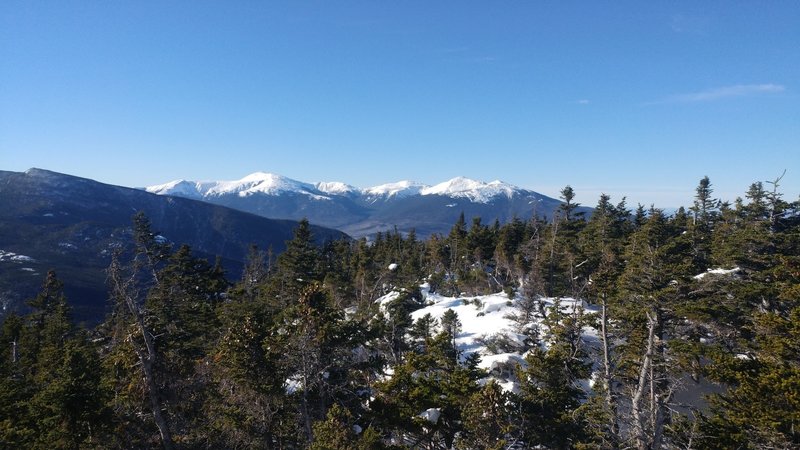 View of presi's from Moriah Summit.