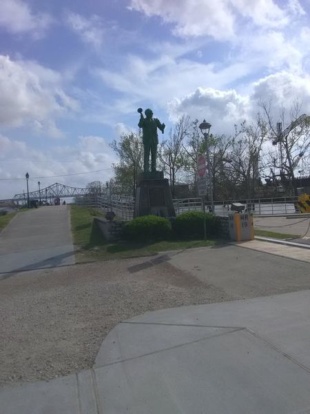 Louis Armstrong at Algiers Point