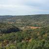 View from Buzzardroost Rock overlook in September