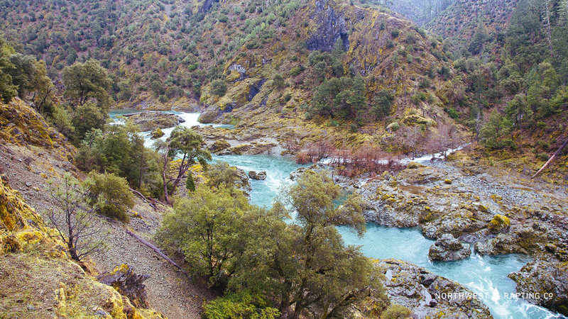 Illinois River near Swinging Bridge