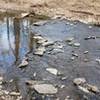 One of several rock crossings on Jacob's Creek