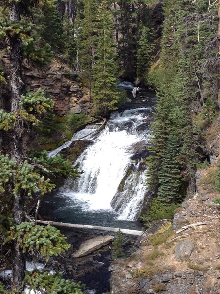 More falls along Tumalo Creek.