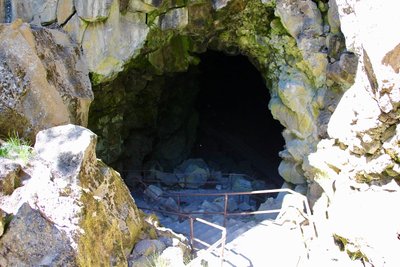 One big Lava River Cave entrance