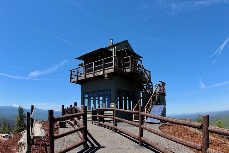 Lava Butte Lookout close-up